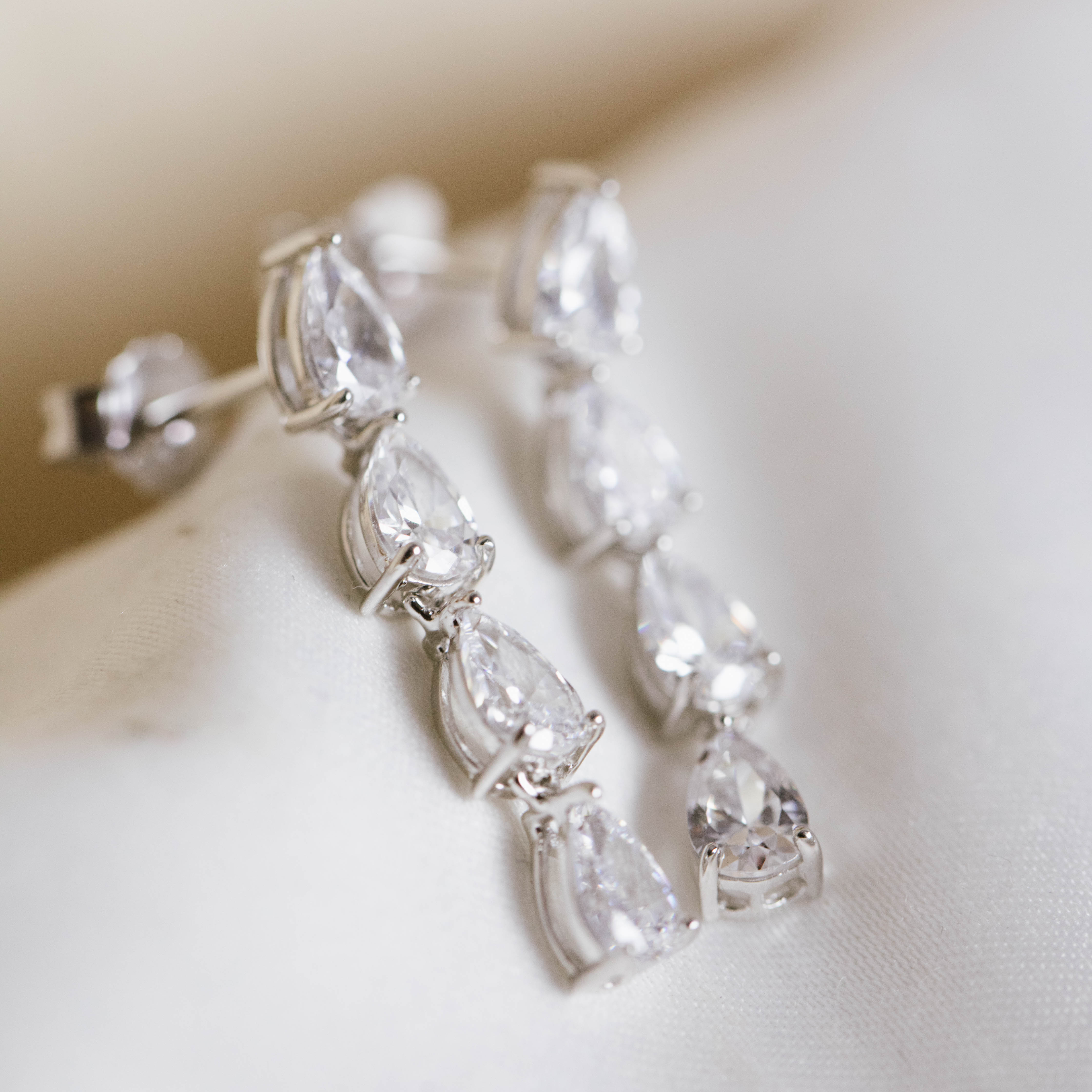 Bilde nummer 3 av Pan Jewelry, Øredobber i 925 sølv med zirkonia