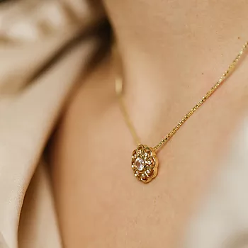 Bilde nummer 3 av Pan Jewelry, Smykke i 925 forgylt sølv med zirkonia
