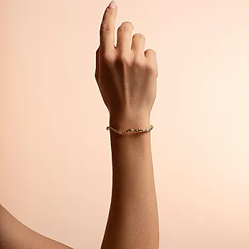 Bilde nummer 2 av Cat armring i forgylt messing