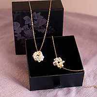 Bilde nummer 6 av Perledrøm armbånd i 925 forgylt sølv med ferskvannsperler