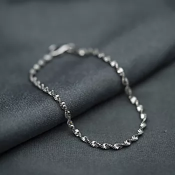Bilde nummer 4 av Pan Jewelry, Armbånd i rodinert 925 sølv 19 cm