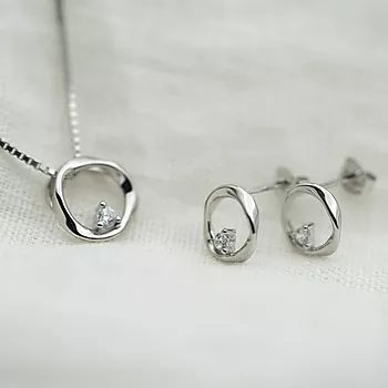 Bilde nummer 3 av Pan Jewelry, Øredobber i 925 sølv med zirkonia