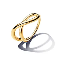 Pandora Essence, Infinity ring i 925 forgylt sølv