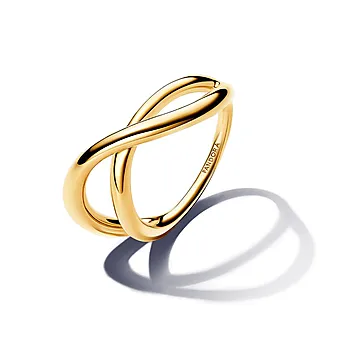 Pandora Essence, Infinity ring i 925 forgylt sølv