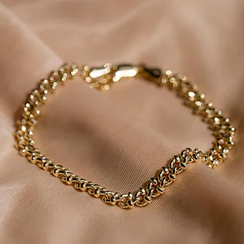 Bilde nummer 3 av Pan Jewelry, Armbånd i forgylt 925 sølv, 21 cm