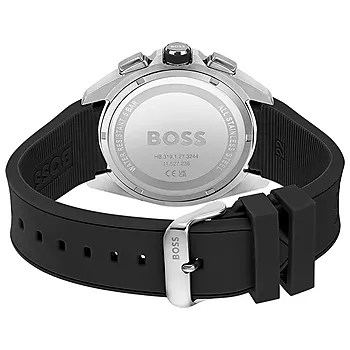 Bilde nummer 2 av Hugo Boss, Volane herreklokke i stål med sort silikonrem