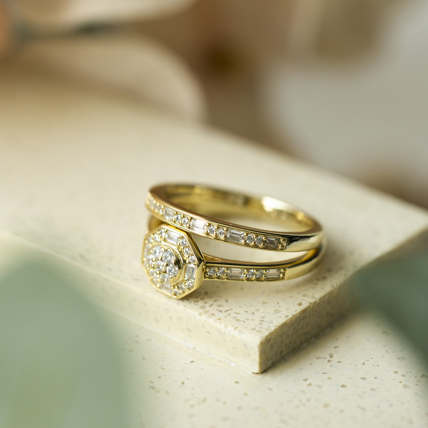 Bilde nummer 4 av Pan Jewelry, Ring i 925 forgylt sølv med zirkonia