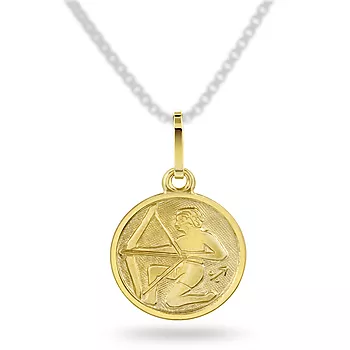 Pan Jewelry, Anheng i 585 gult gull med skytten