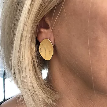 Bilde nummer 2 av Pan Jewelry, Øredobber i forgylt sølv