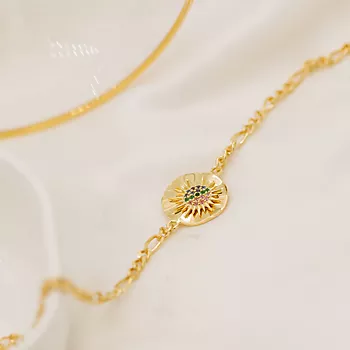 Bilde nummer 3 av Janne Formoe by Pan Jewelry, Armbånd i 925 forgylt sølv med zirkonia