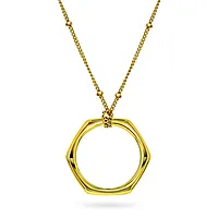 Pan Jewelry, Dubai Dream smykke i forgylt 925 sølv med sirkel