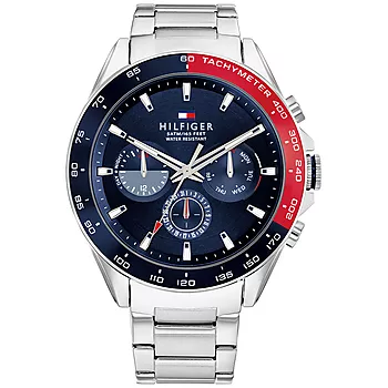 Tommy Hilfiger, Owen Herreklokke i stål med lenke