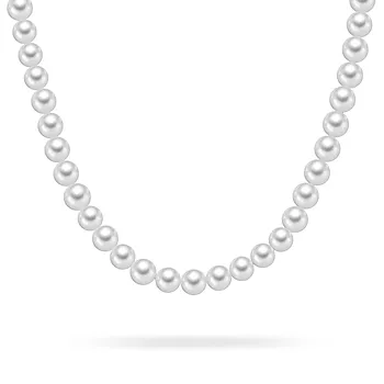 Pan Jewelry, Perlekjede hvitt 6 mm