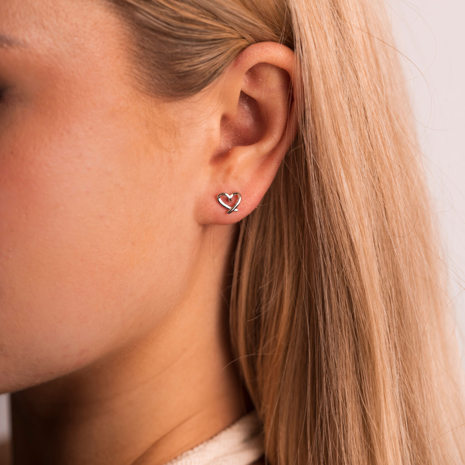 Bilde nummer 4 av Pan Jewelry, Smykkesett med armbånd og øredobber i 925 sølv med hjerte