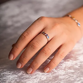 Bilde nummer 2 av Pan Jewelry, Ring i 925 sølv med zirkonia