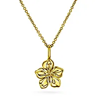 Blossom smykke i 925 forgylt sølv