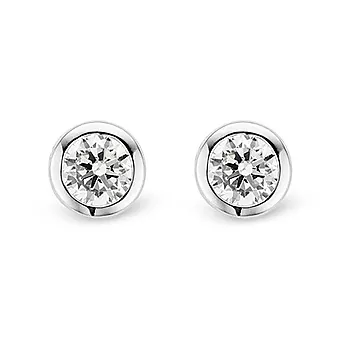 Ti Sento, Studs i 925 sølv med zirkonia