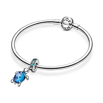 Bilde nummer 4 av Pandora Moments, Charm i 925 sølv med skilpadde