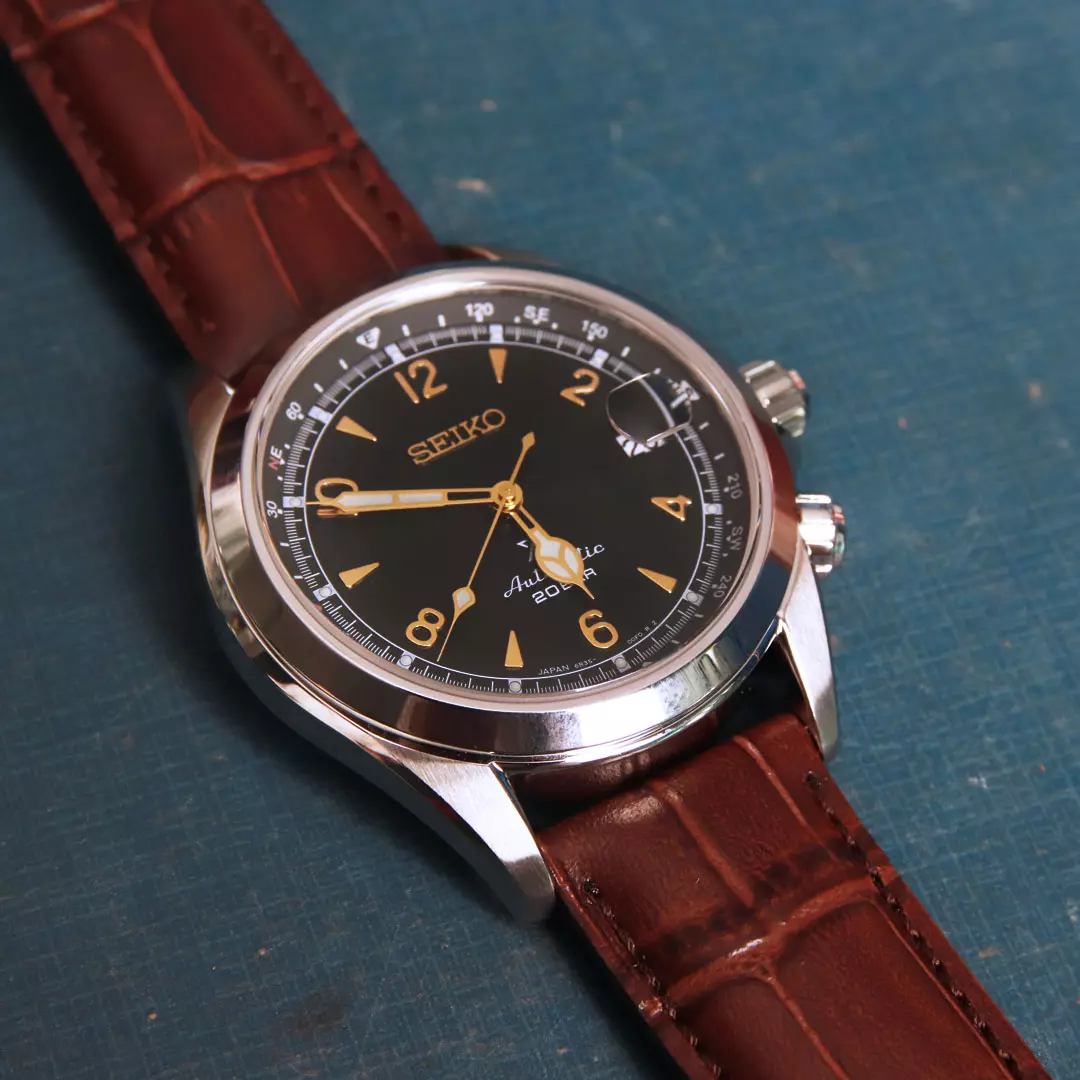 Bilde nummer 3 av Seiko, Prospex Alpinist Automatic herreklokke med brun skinnrem