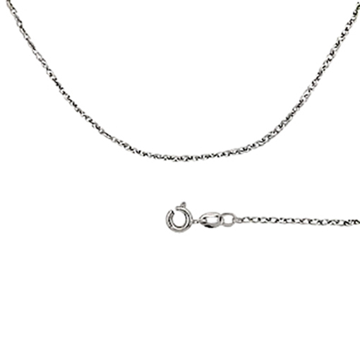 Pan Jewelry, Ankerkjede i 925 sølv, 70 cm