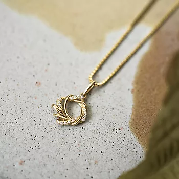 Bilde nummer 4 av Pan Jewelry, Anheng i 585 gult gull med zirkonia