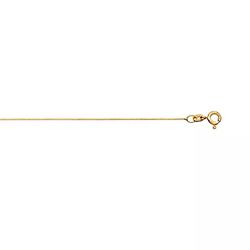 Veneziansk kjede i 585 gult gull 0,6 mm, 36-45 cm