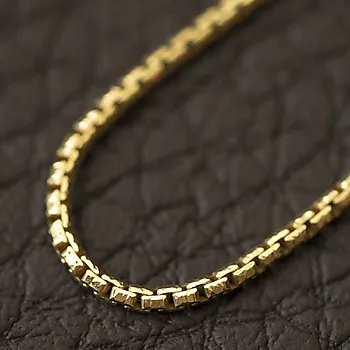 Bilde nummer 3 av Pan Jewelry, Veneziansk kjede i forgylt 925 sølv 1,25 mm, 50 cm
