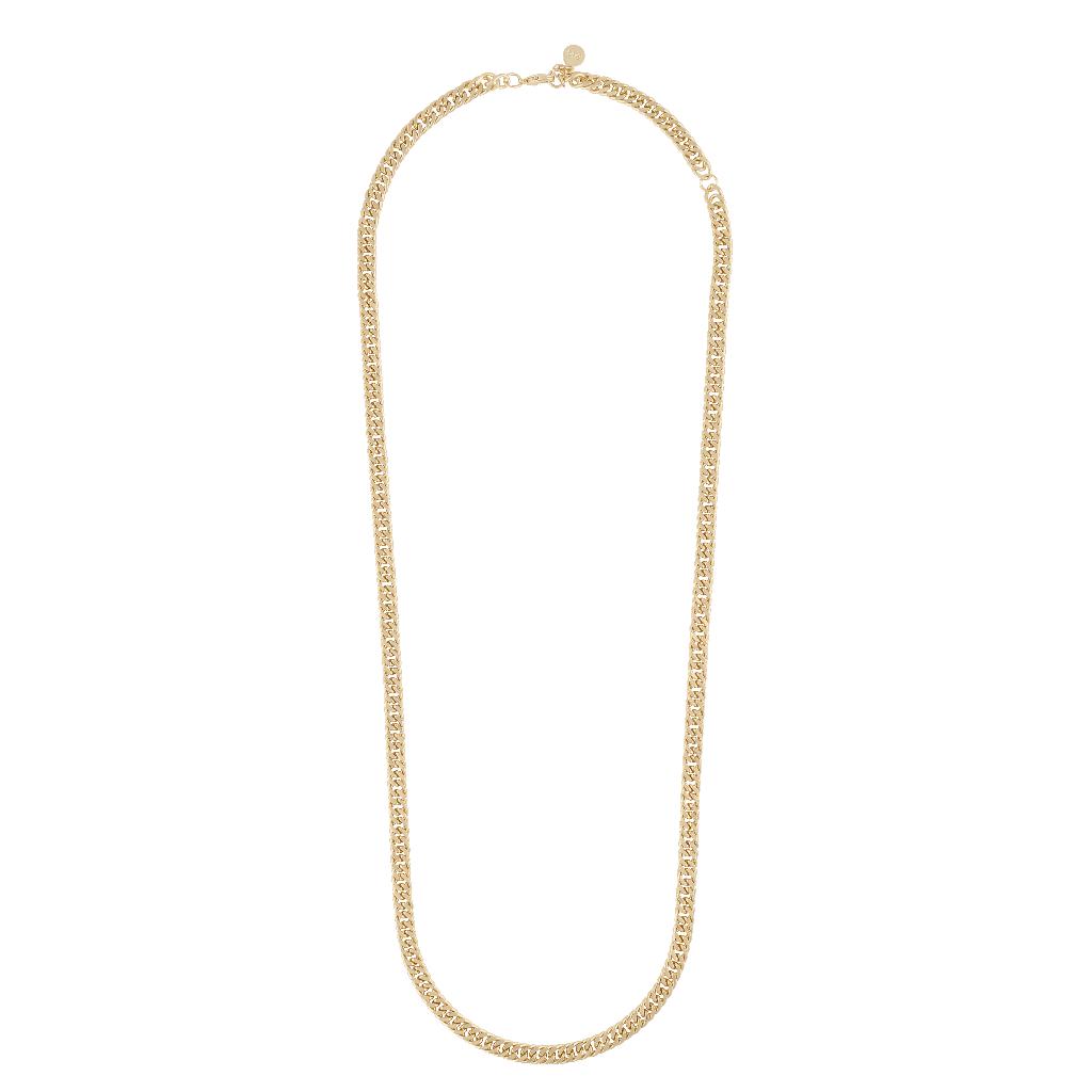 SNÖ of Sweden Casual Kim Necklace Plain Gold 50cm