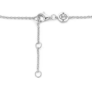 Bilde nummer 3 av Ti Sento, Armbånd i 925 sølv med zirkoniabelagt hjerte