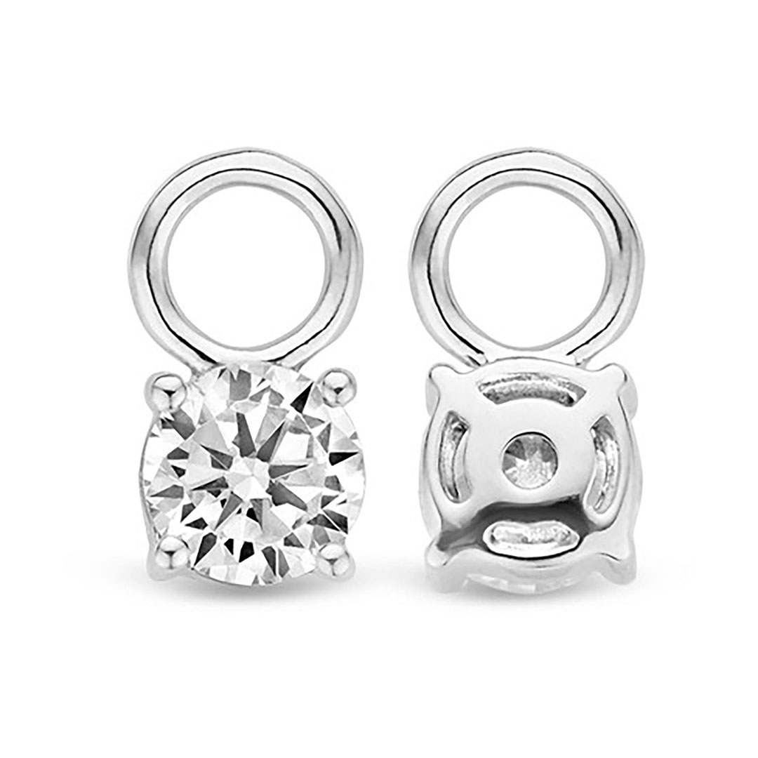 Bilde nummer 3 av Ti Sento, Charms til ørering i 925 sølv med zirkonia