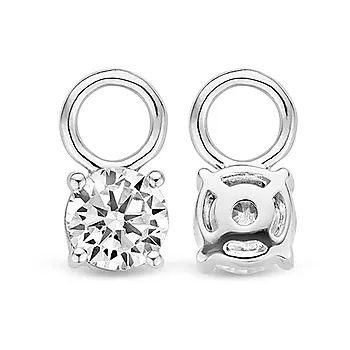 Bilde nummer 3 av Ti Sento, Charms til ørering i 925 sølv med zirkonia