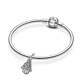 Bilde nummer 3 av Charms i 925 sølv med Hamsa hånd