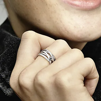Bilde nummer 2 av Pandora Timeless, Ring i 925 sølv med zirkonia