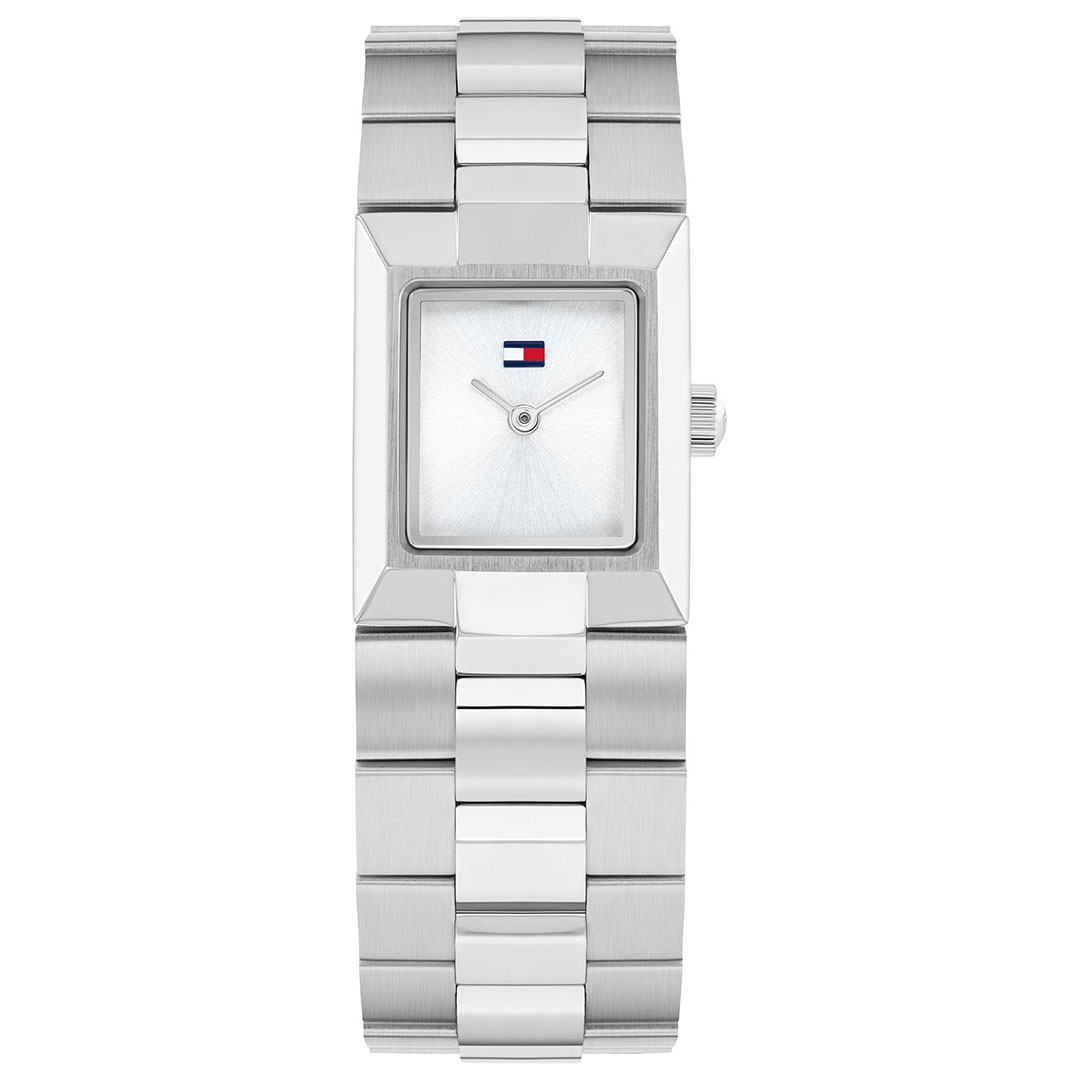 Tommy Hilfiger Ivy 1782786 -  Kvarts - Sølv - Dameklokker - Rustfritt stål - ledd m/pin - Mineral