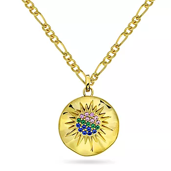 Janne Formoe by Pan Jewelry, Smykke i 925 forgylt sølv med zirkonia