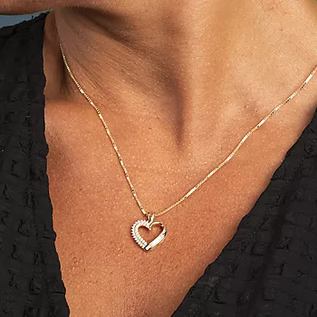 Bilde nummer 2 av Pan Jewelry, Smykke i 925 forgylt sølv med hjerte