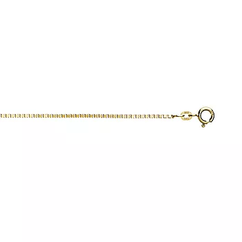 Pan Jewelry, Veneziansk kjede i doublé 1,5 mm, 42-70 cm