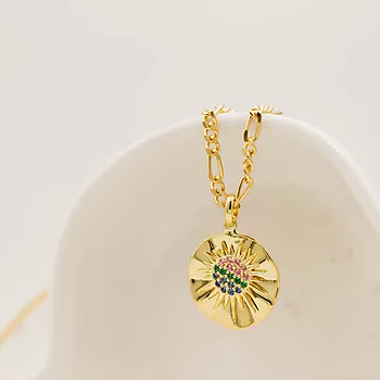 Bilde nummer 4 av Janne Formoe by Pan Jewelry, Smykke i 925 forgylt sølv med zirkonia