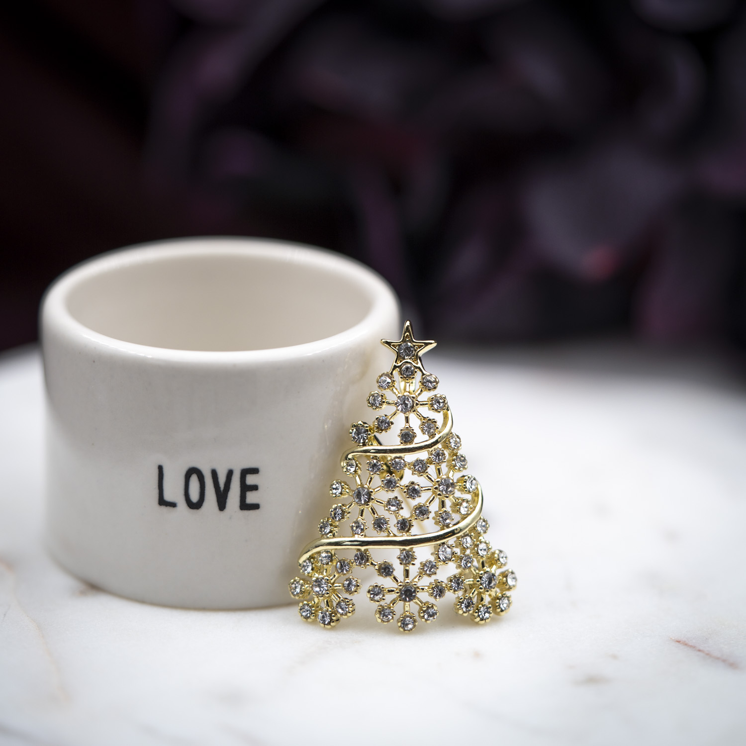 Bilde nummer 4 av Pan Jewelry, Brosje med juletre