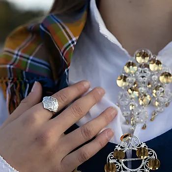 Bilde nummer 2 av Sylvsmidja, Ring Nordland i 830 hvitt sølv