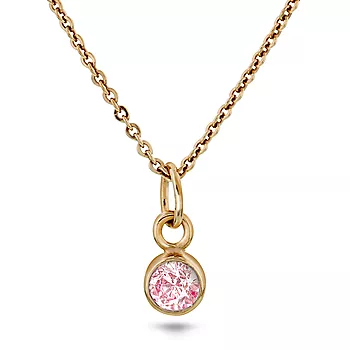Pan Jewelry, Anheng i 925 rosèforgylt sølv med zirkonia