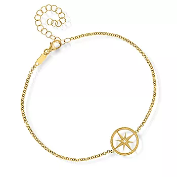 Pan Jewelry, Armbånd i 585 gult gull