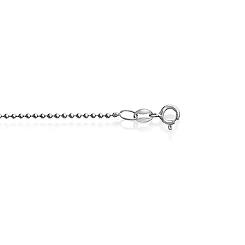 Pan Jewelry, Kulekjede i 925 sølv 1,5 mm, 42-80 cm