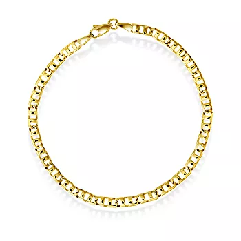 Armbånd i 585 gult gull, 19 cm