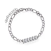 Crown armbånd i 925 sølv