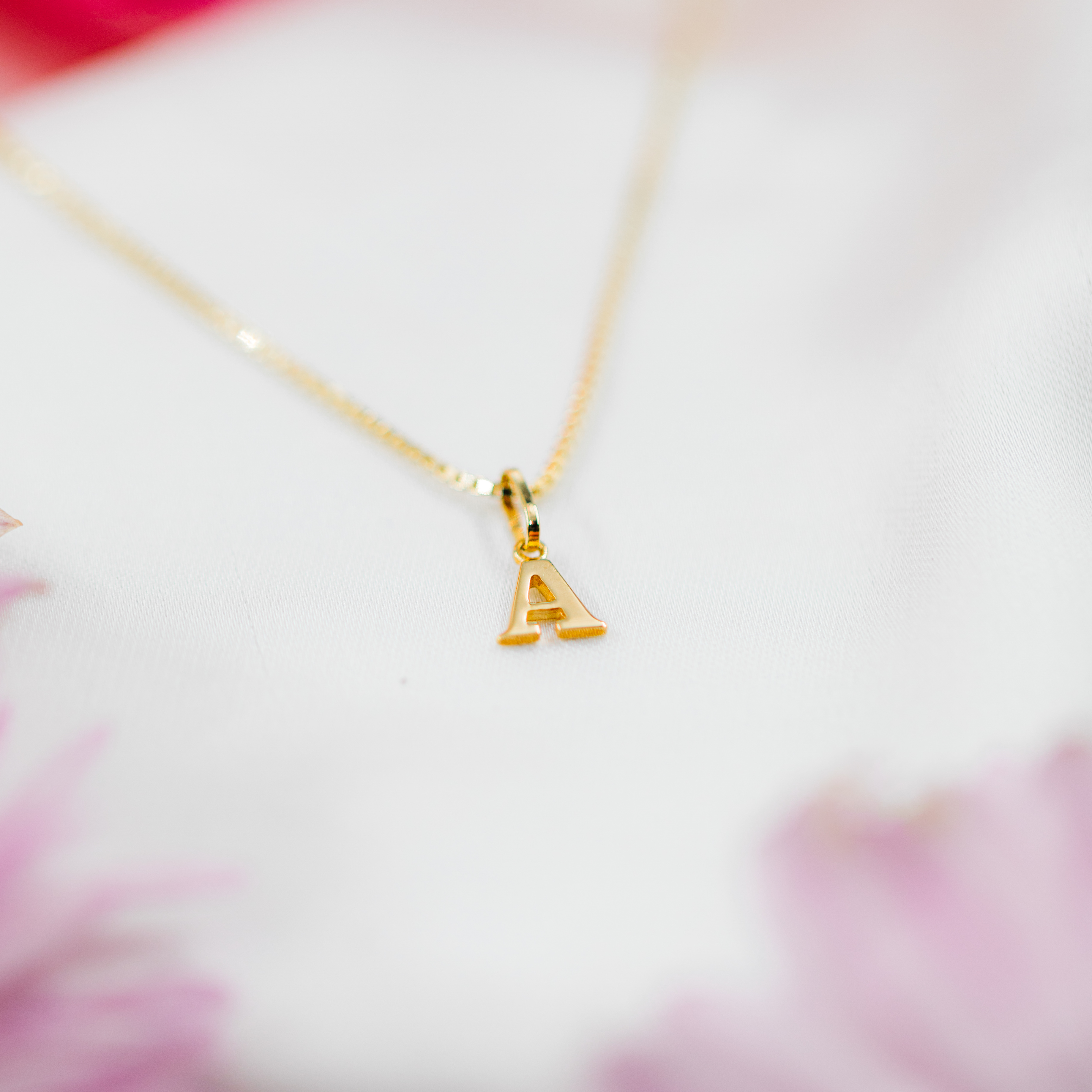 Bilde nummer 2 av Pan Jewelry, Bokstavaheng i 585 gult gull