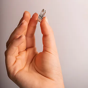 Bilde nummer 3 av Pan Jewelry, Ring i 925 sølv med zirkonia