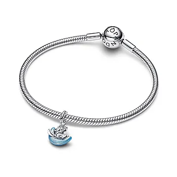 Bilde nummer 4 av Disney charms i 925 sølv med selvlysende Stitch