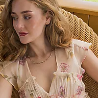 Bilde nummer 4 av Sweet Droplets øredobber i forgylt messing med krystall