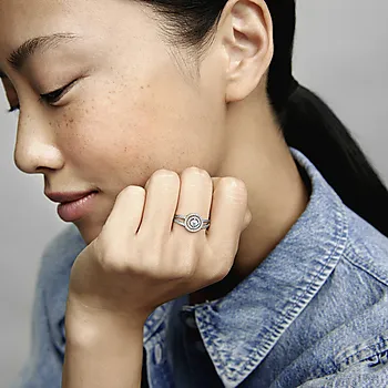 Bilde nummer 3 av Pandora Timeless, Ring i 925 sølv med zirkonia